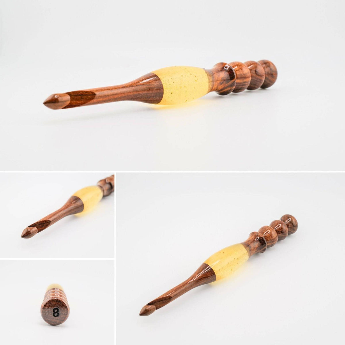 Sparkle Rosewood Crochet Hook - view 15