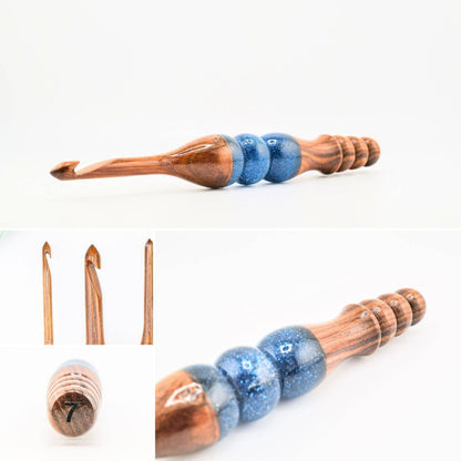 Sparkle Rosewood Crochet Hook - view 18