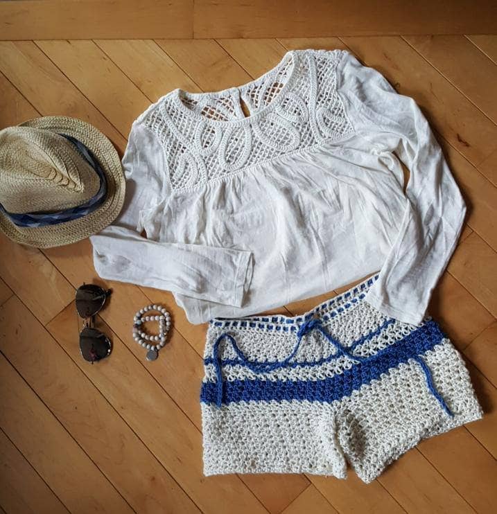Oasis Short Crochet Pattern - view 4