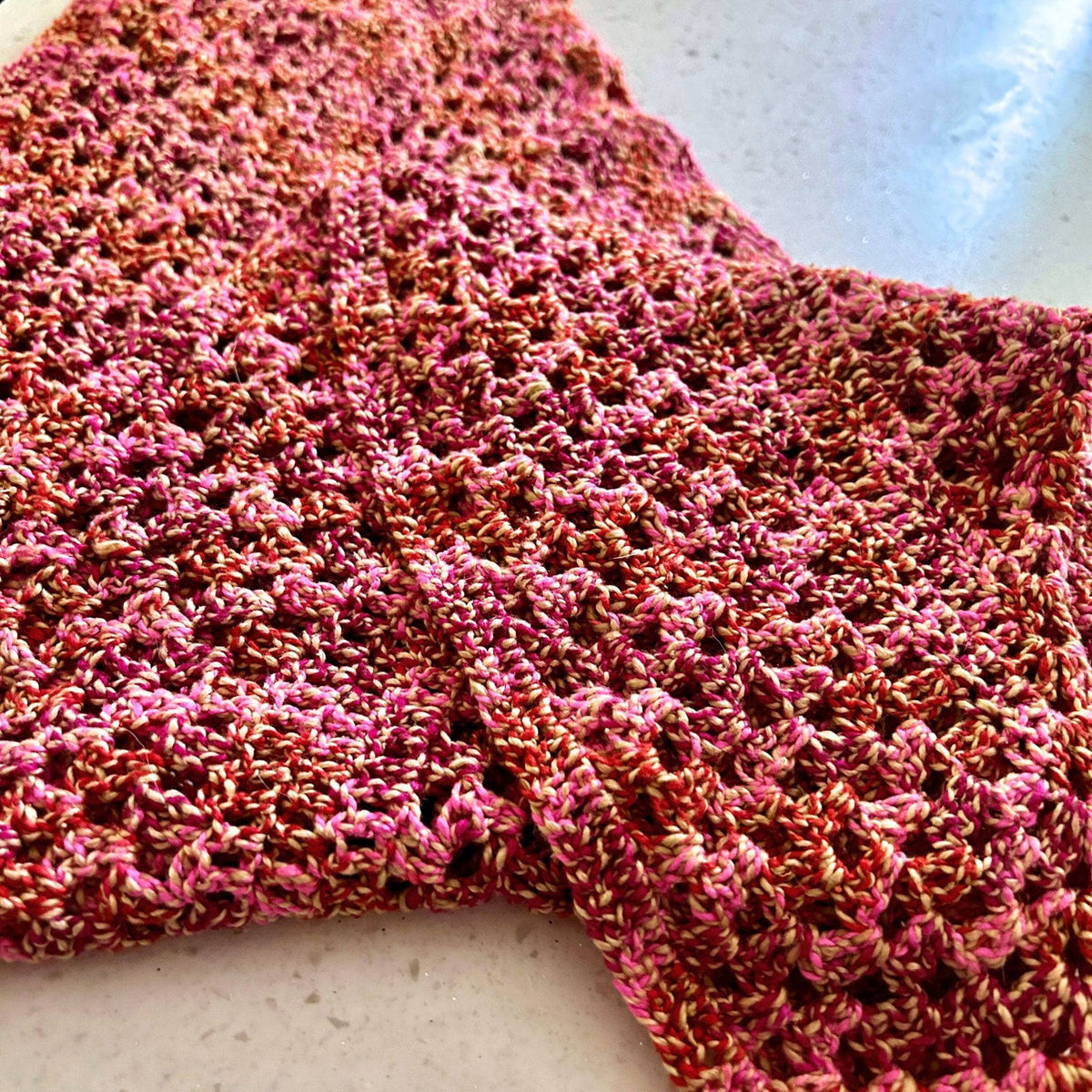A Walk in the Garden Shawl Crochet Pattern - view 6