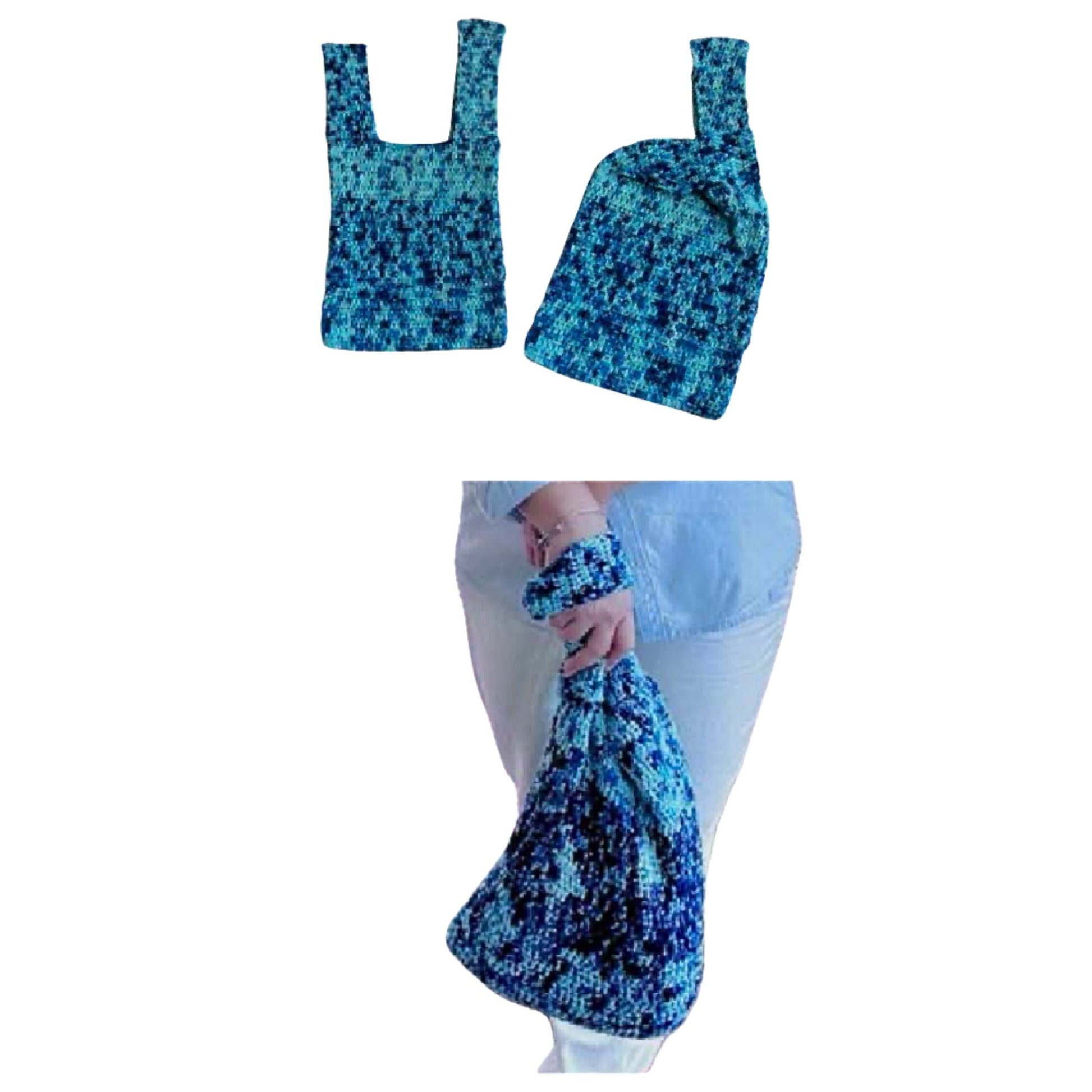 Japanese Knot Bag Crochet Pattern