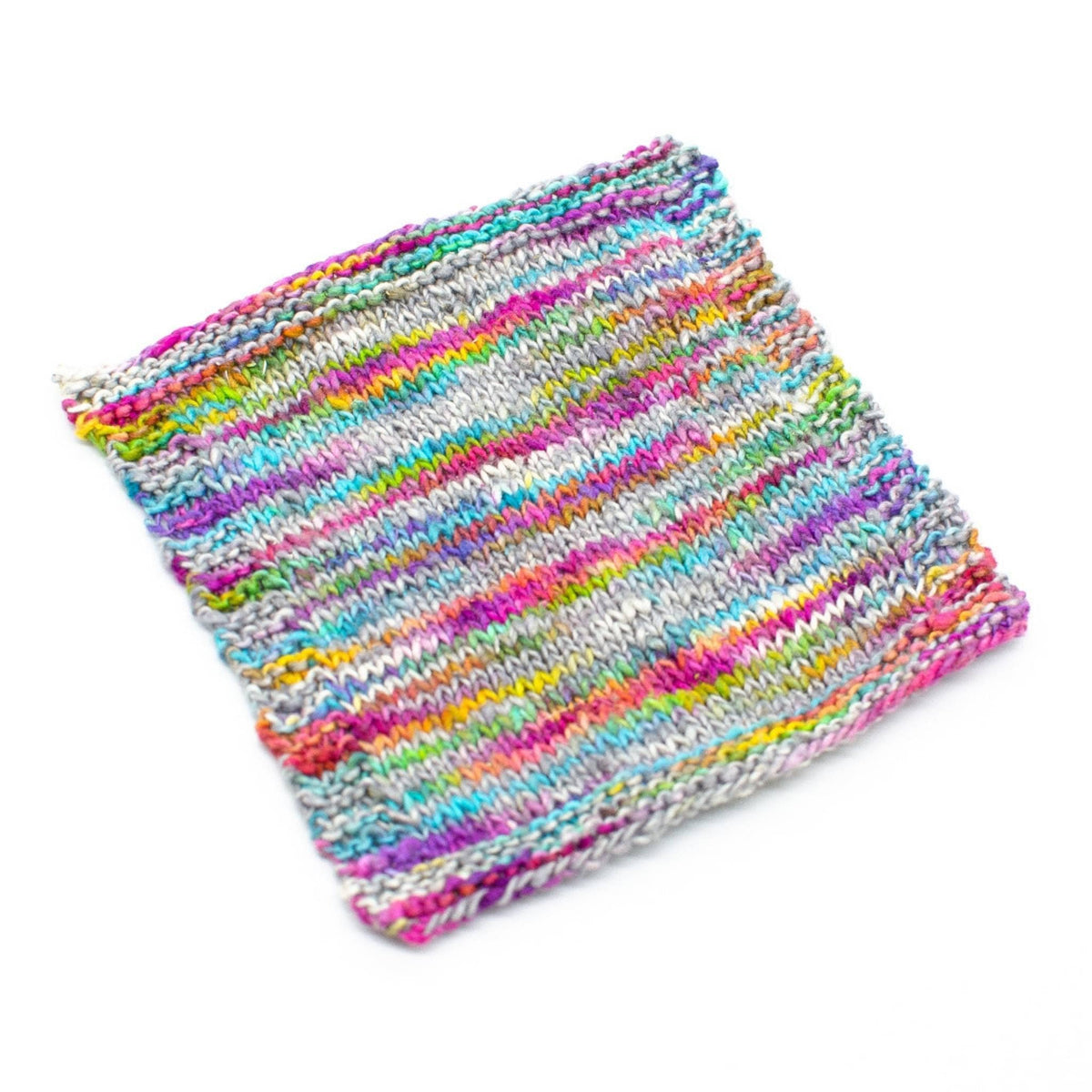 Peek-a-Boo Lace Weight Recycled Silk Yarn - view 10
