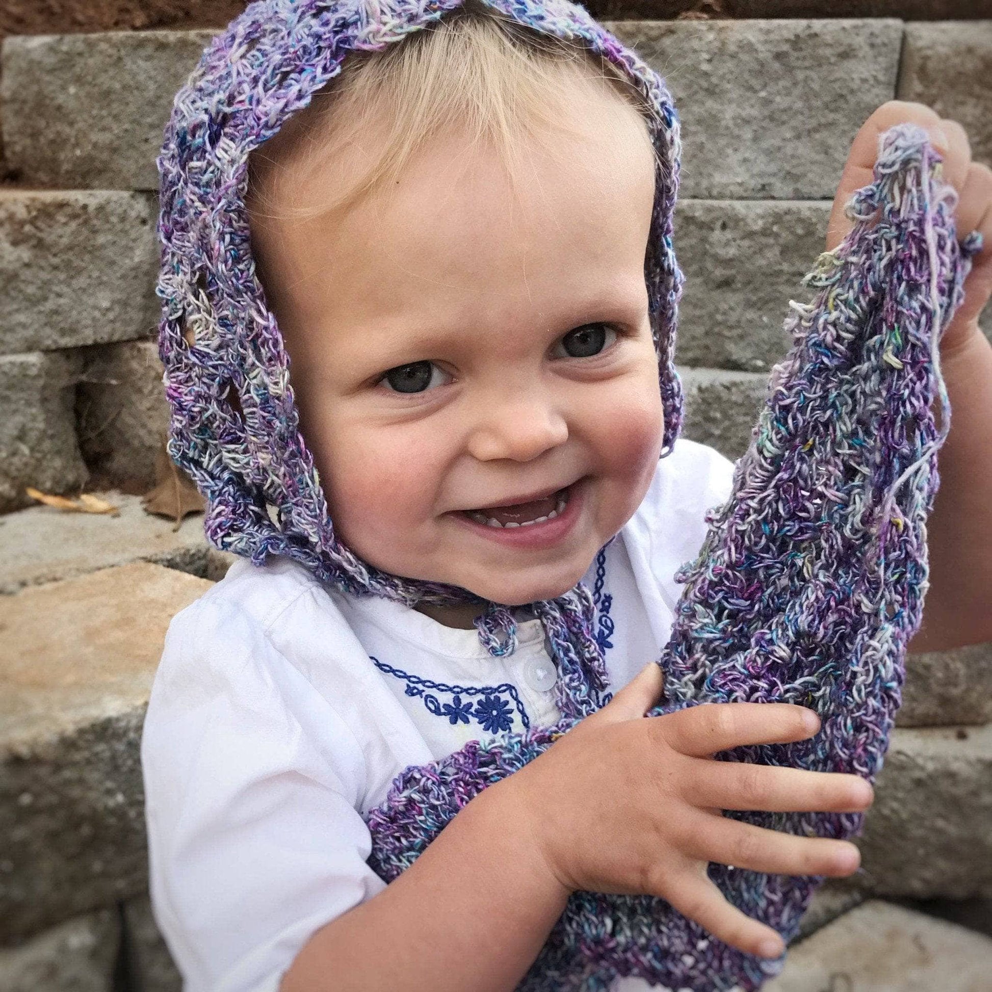 Pixie Bonnet Crochet Pattern - view 3