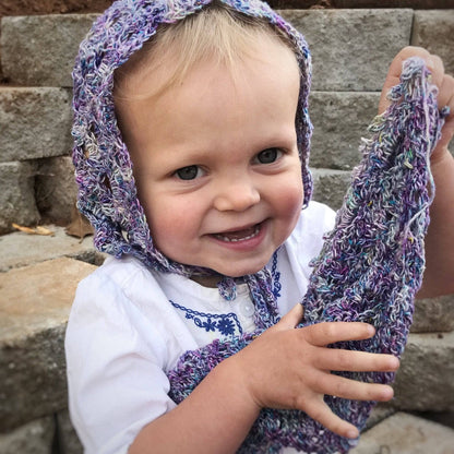Pixie Bonnet Crochet Pattern - view 3
