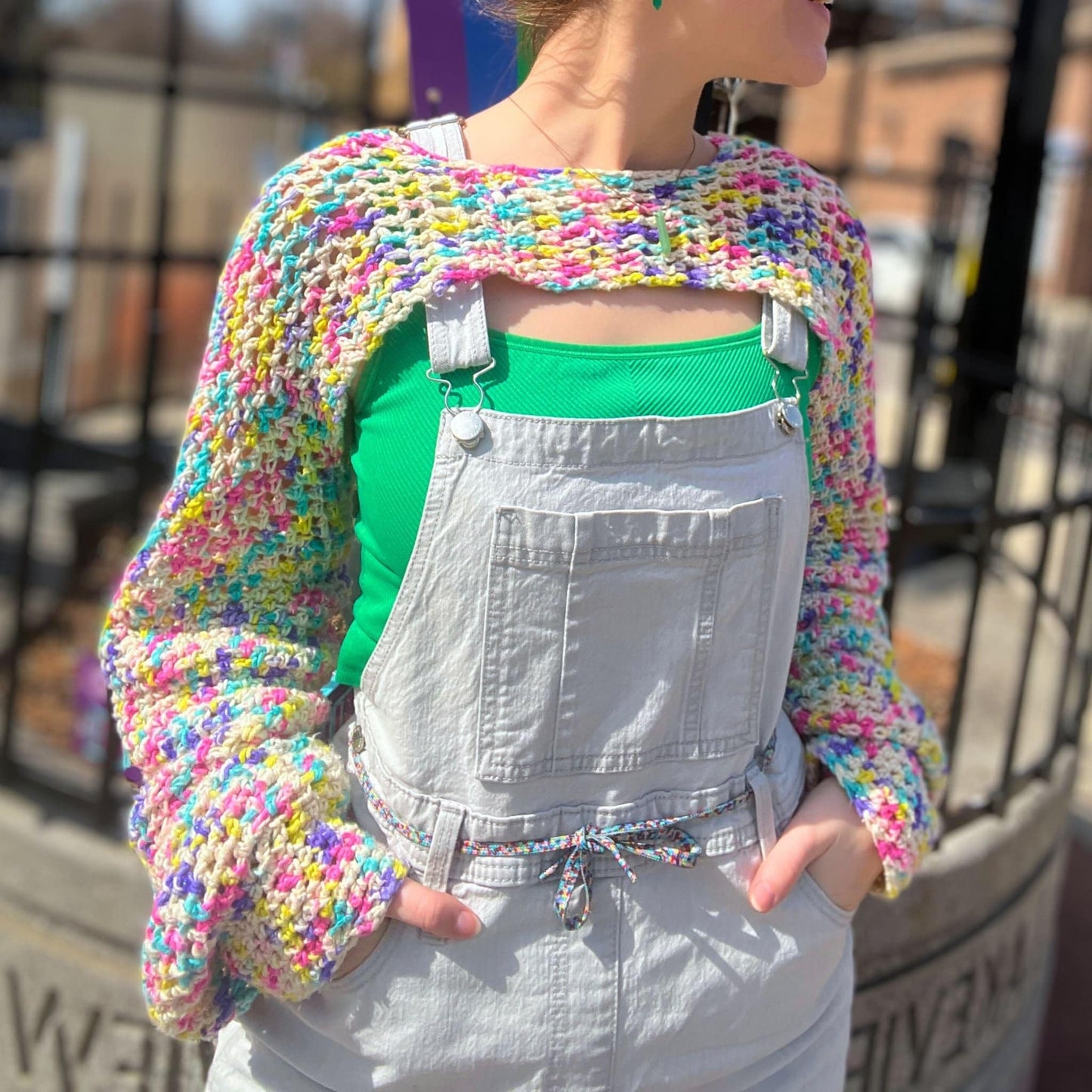 Rainbowlero Sleeves Crochet Pattern
