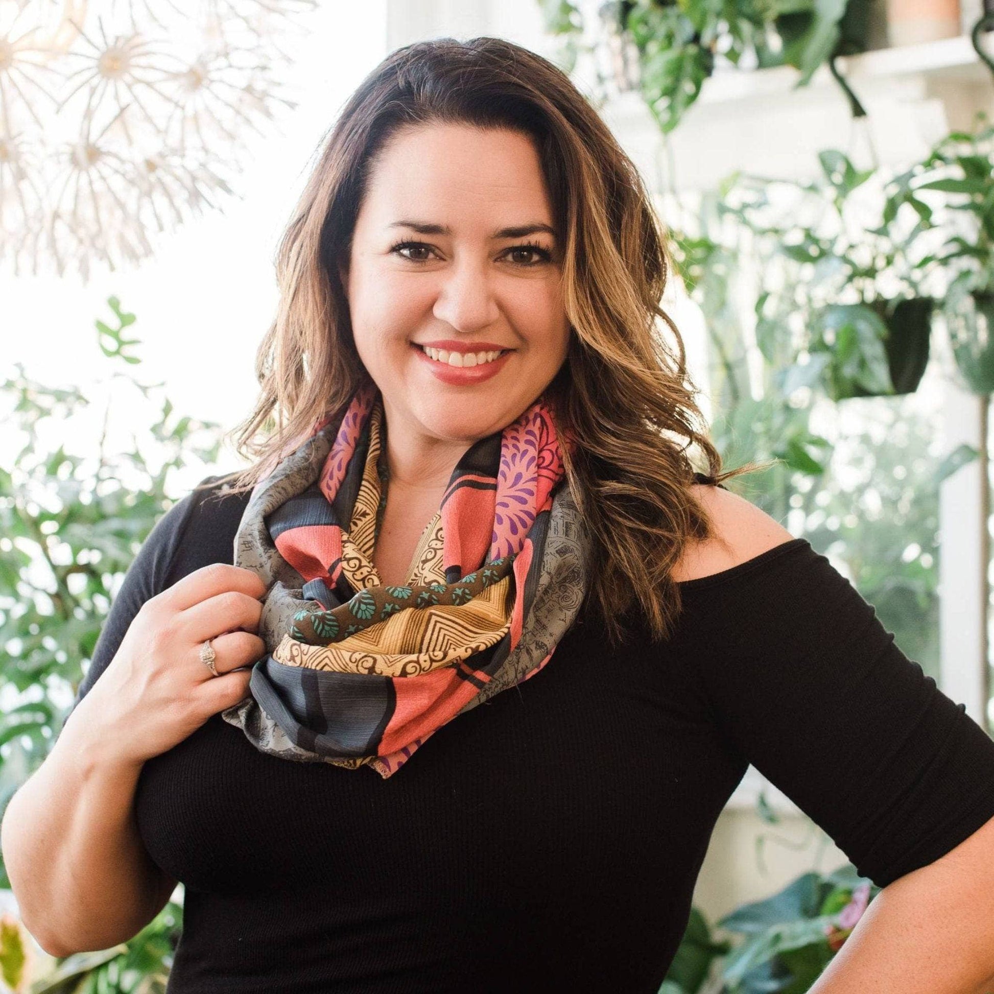 The Original Medley Scarf – Made from Recycled Sari Silk - view 9