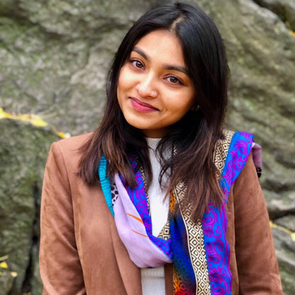 The Original Medley Scarf – Made from Recycled Sari Silk - view 10