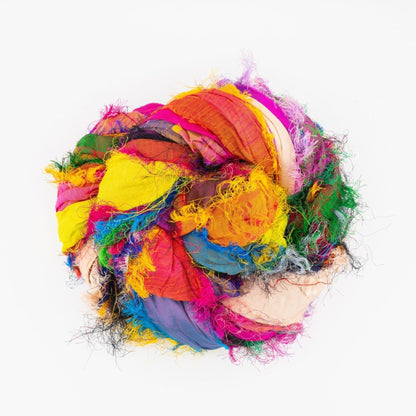 "Nicole's Favorite Ribbon" Recycled Sari Silk – Tibet Jewels - view 3