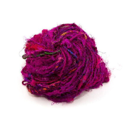 Recycled Silk Yarn "Lux Adventure" - view 4