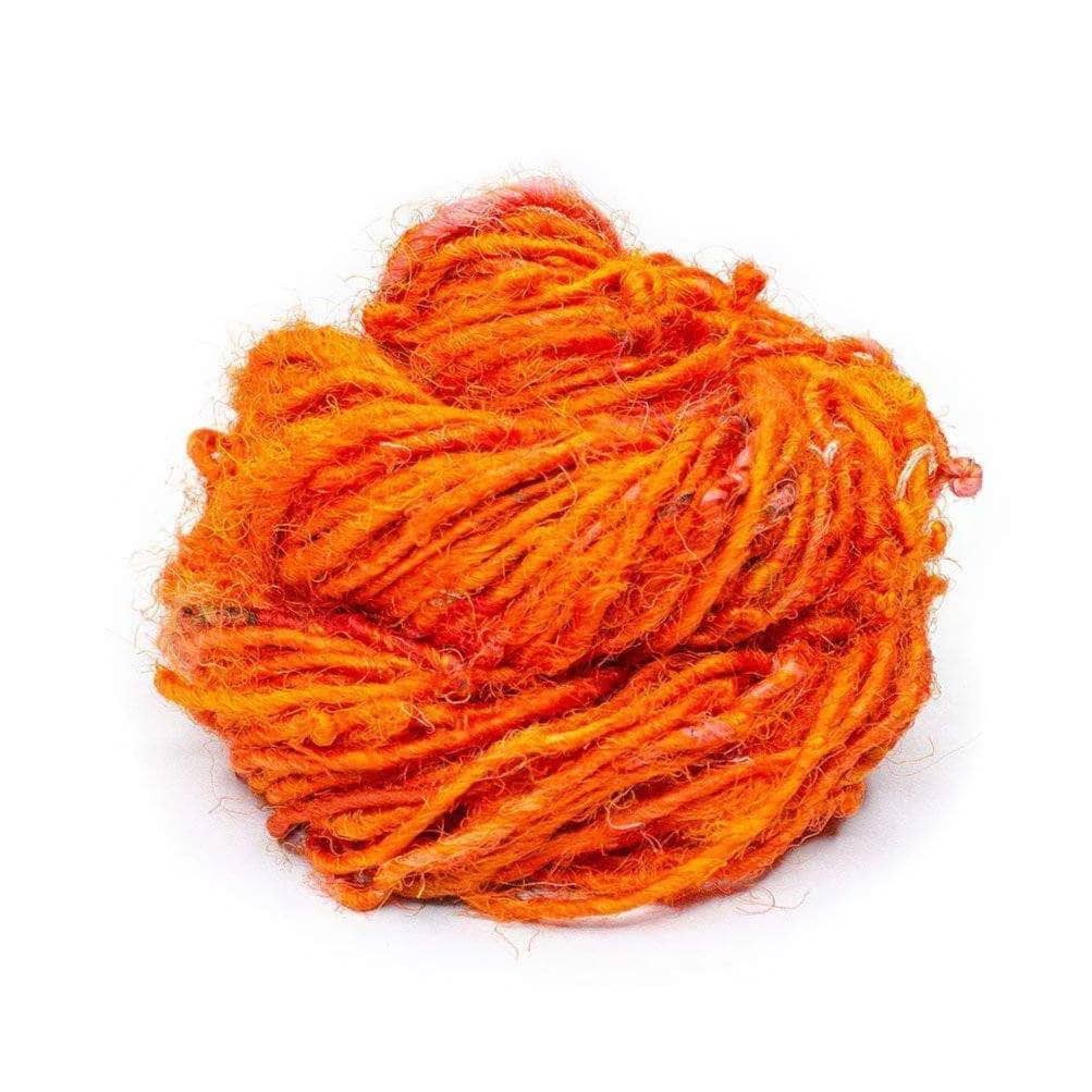 Recycled Silk Yarn "Lux Adventure" - view 8