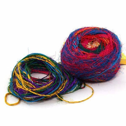 Recycled Silk Yarn "Spice Market" - view 6