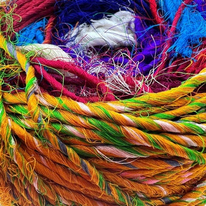 Recycled Silk Yarn "Spice Market" - view 3