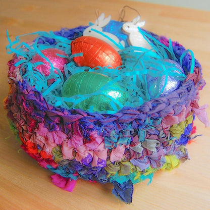 Ribbon Nesting Baskets Crochet Kit - view 4
