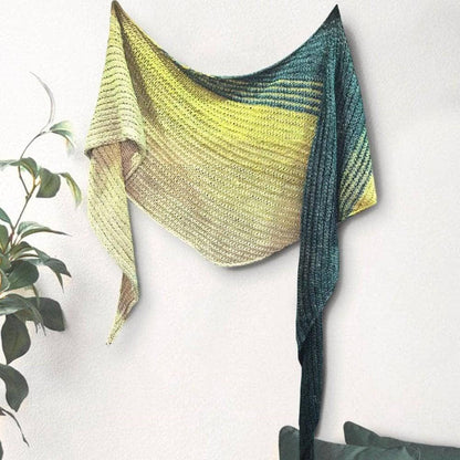Ripple in the Sand Shawl Knit Pattern - view 5
