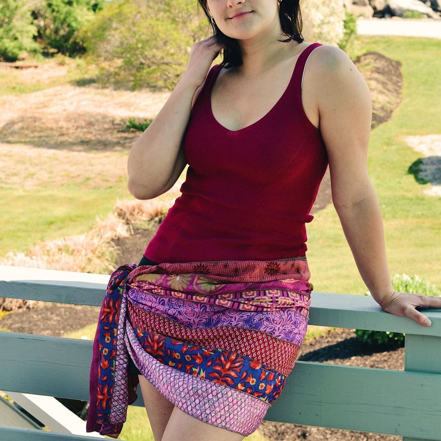 Sari Medley Sarong / Scarf - view 4