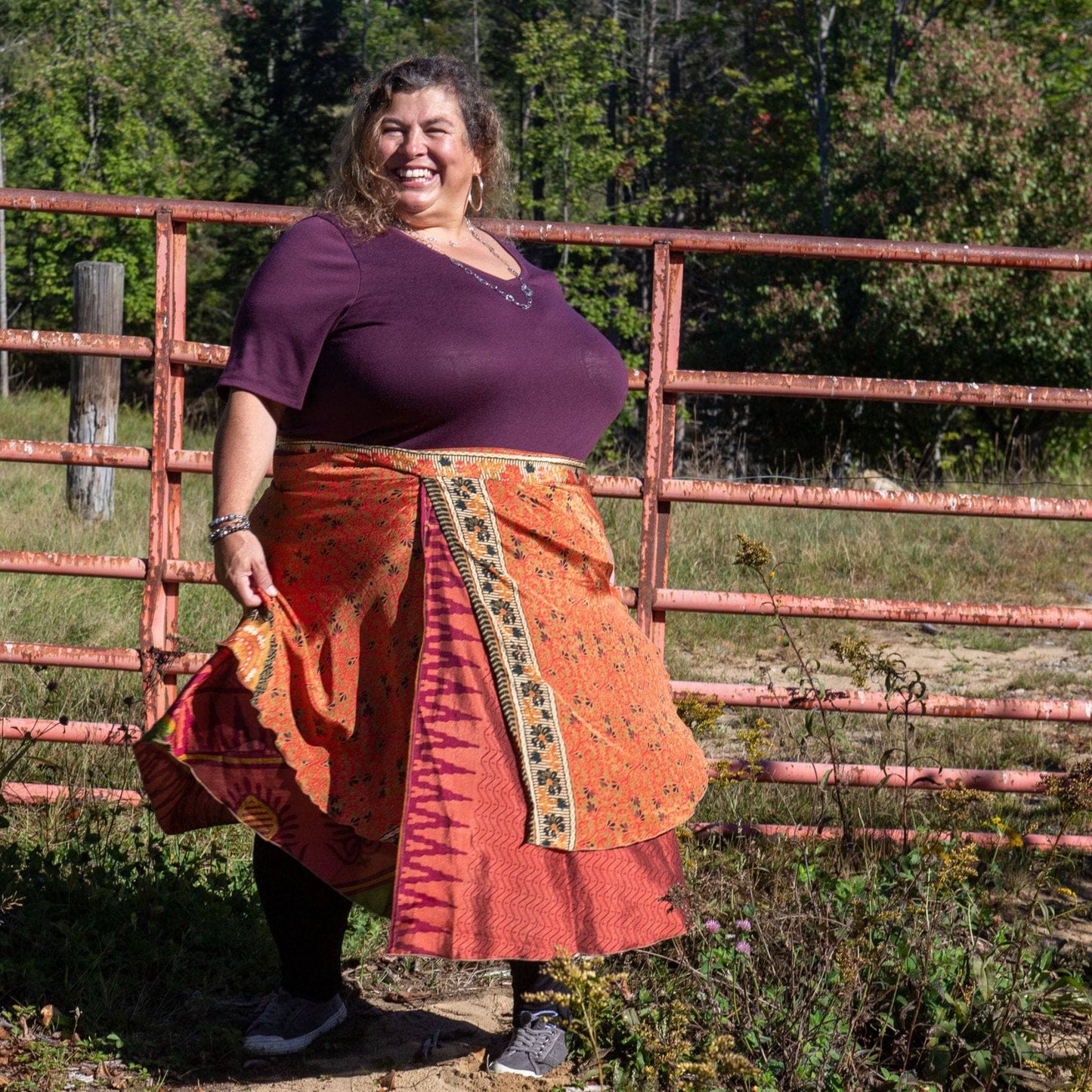 Made With Love: The Original Sari Wrap Skirt - view 17
