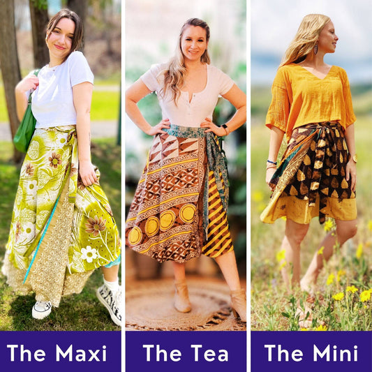 Sari Wrap Skirts - Discovery 3-Pack - view 2