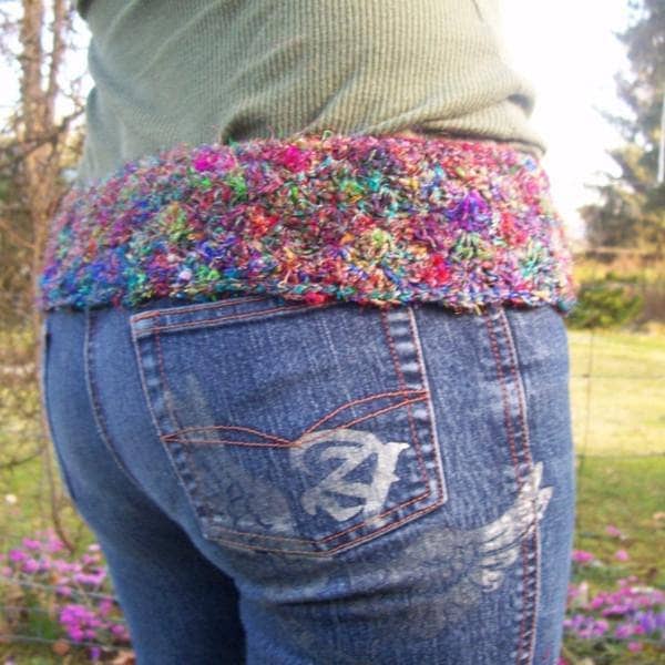 Scallop Shells Hip Belt Crochet Pattern