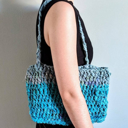 Sea Waves Beach Bag Crochet Kit - view 2
