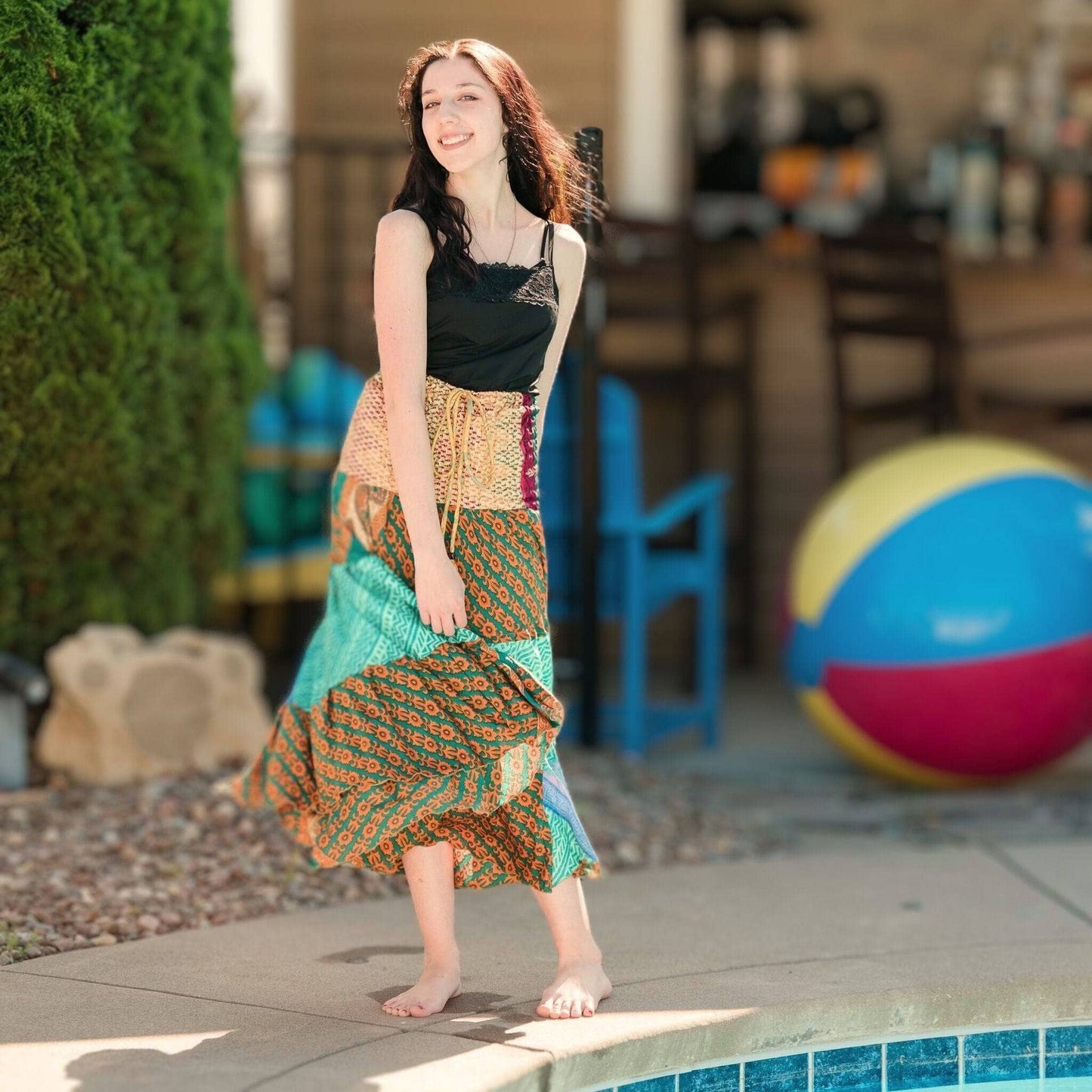 Sedona Patchwork Dress - view 10