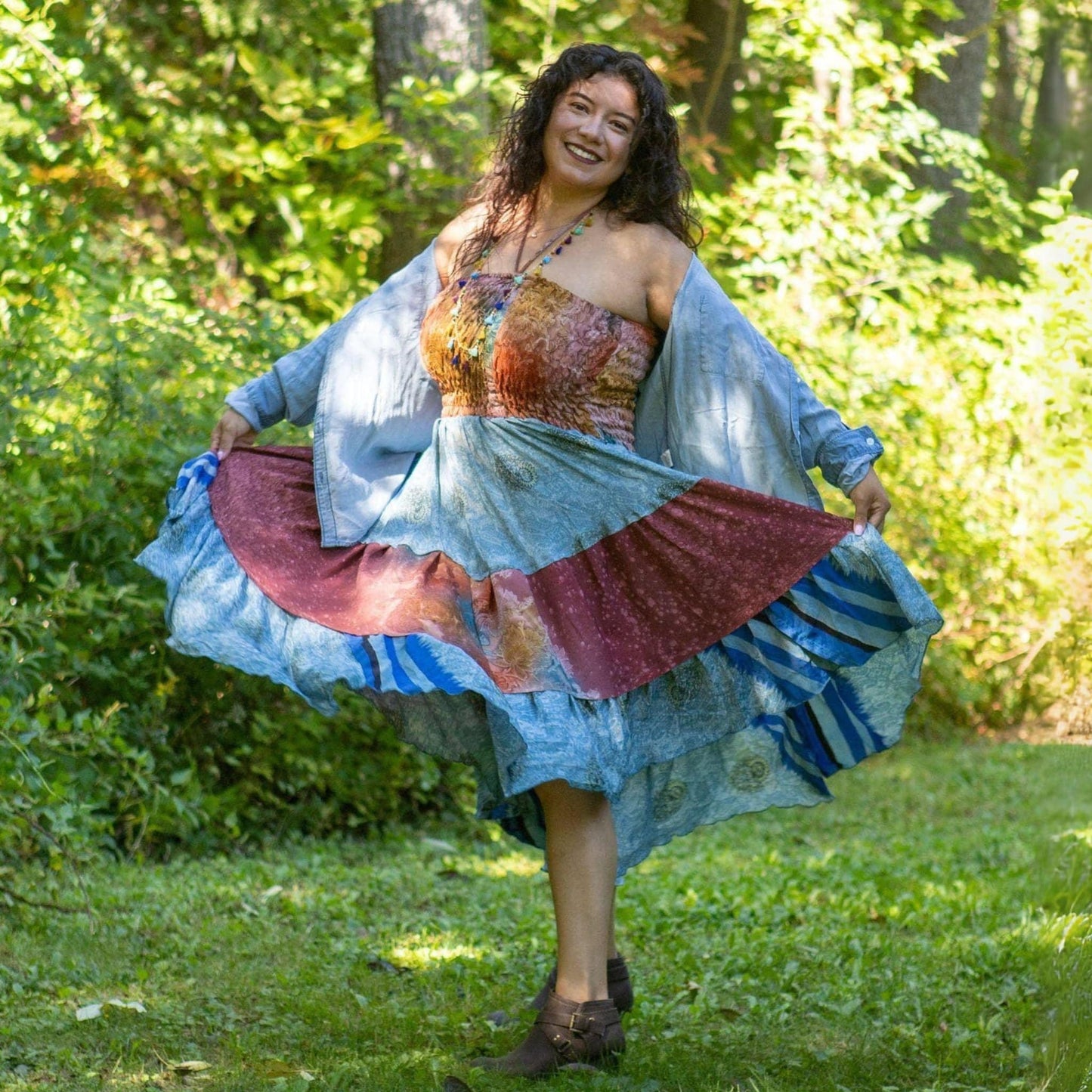 Sedona Patchwork Dress - view 5