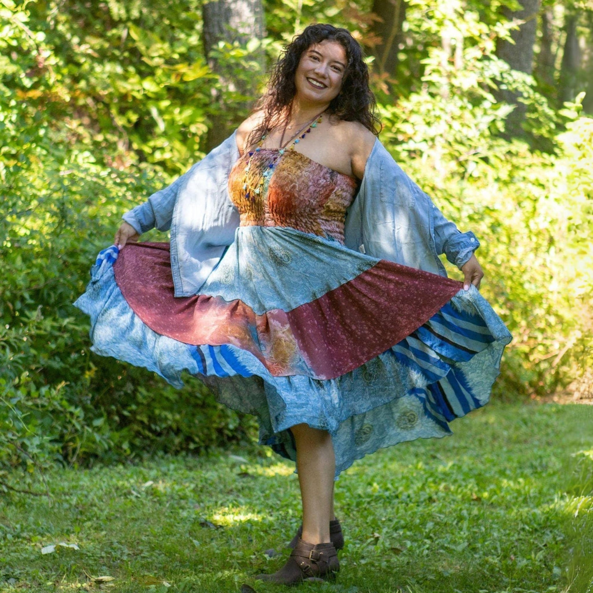 Sedona Patchwork Dress - view 5
