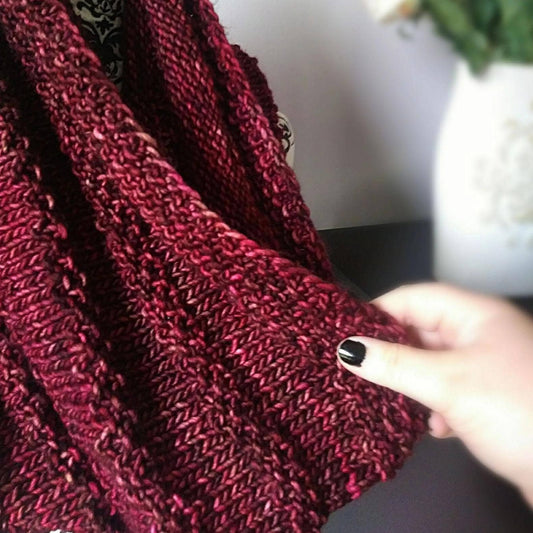Seed Ridge Cowl Knit Pattern - view 2