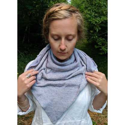 Serendipity Lace Weight Silk Shawl Knit Kit - view 2
