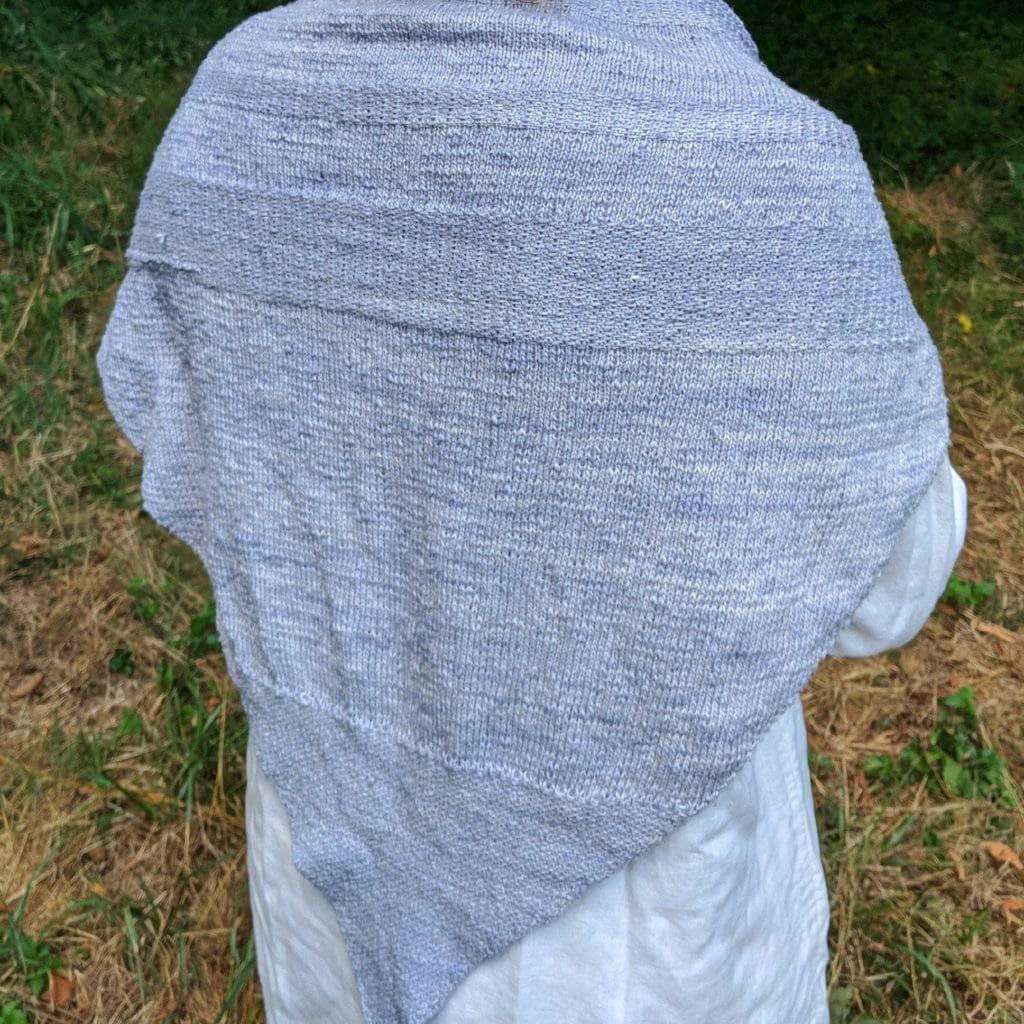 Serendipity Lace Weight Silk Shawl Knit Pattern - view 3