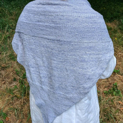 Serendipity Lace Weight Silk Shawl Knit Pattern - view 3