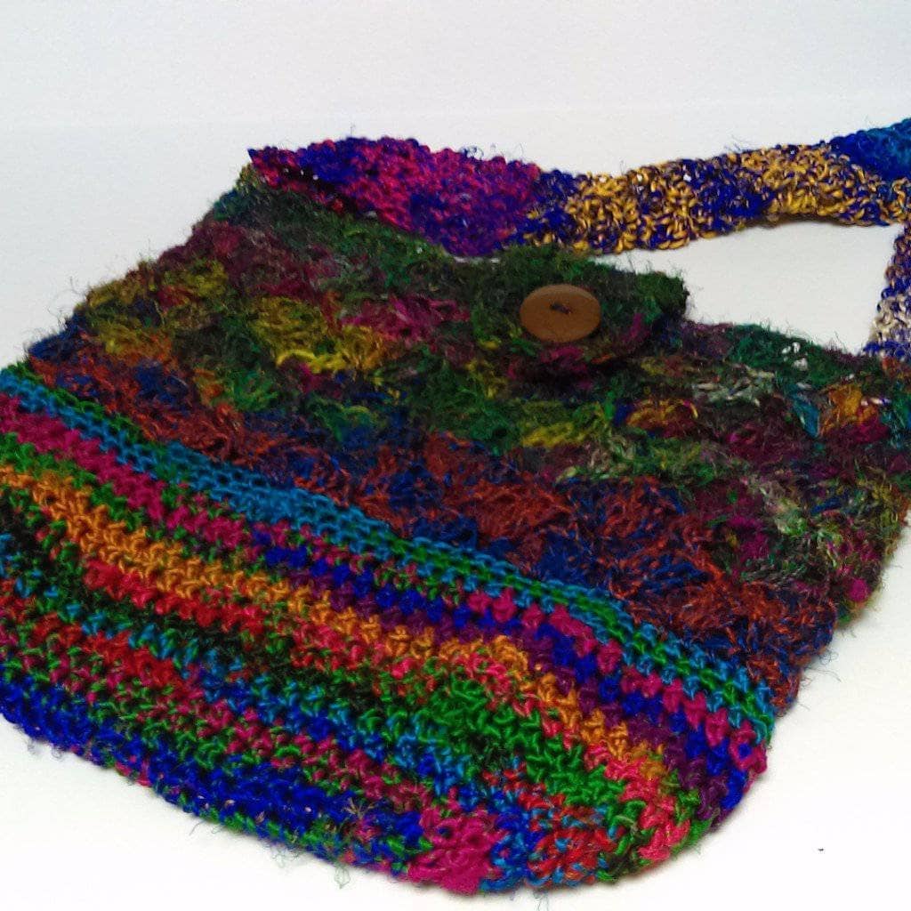 Shells and Stripes Purse Crochet Pattern - view 4