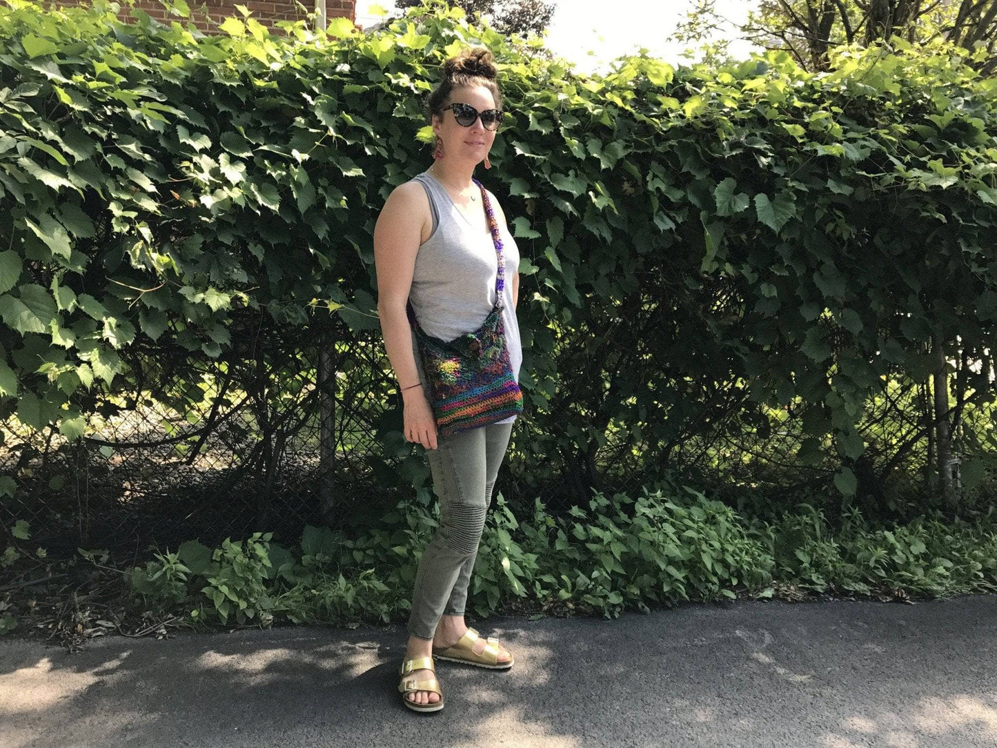 Shells and Stripes Purse Crochet Pattern - view 2