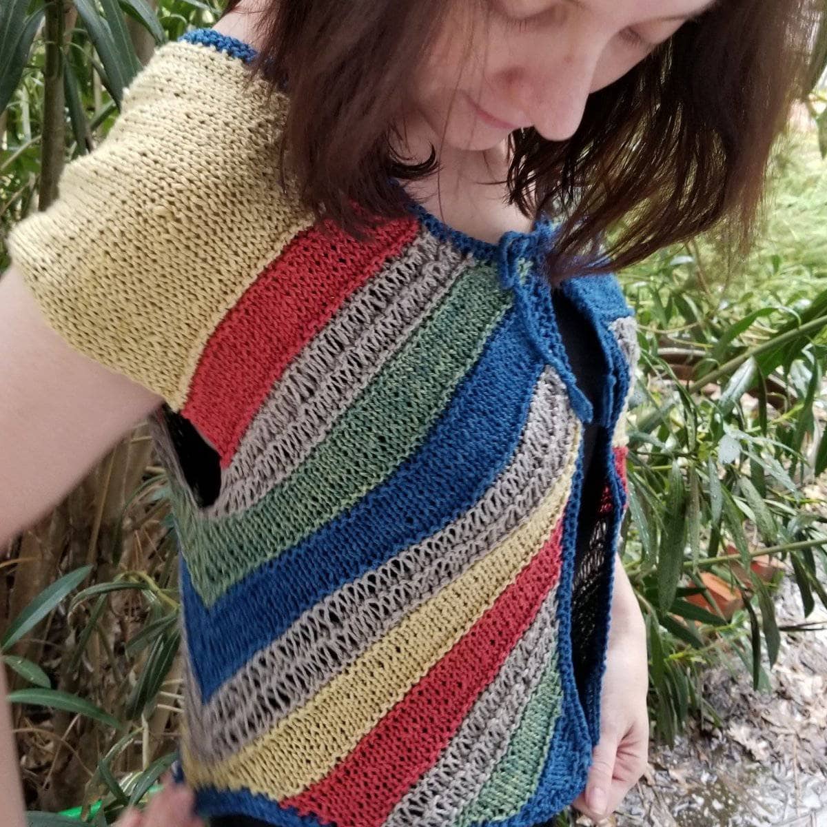 Shells on the Shoreline Silk Scarf Crochet Pattern - view 4