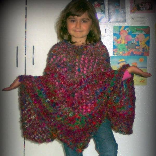 Silk Poncho Knit Pattern