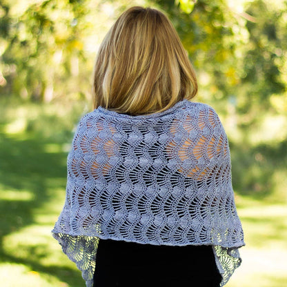 Silk Waves Shawl Crochet Pattern - view 3