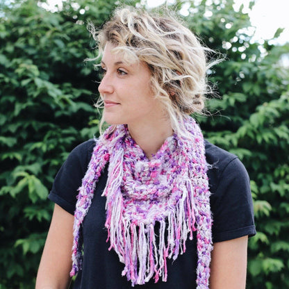 Simple + Quick Banana Scarf Crochet Pattern - view 4
