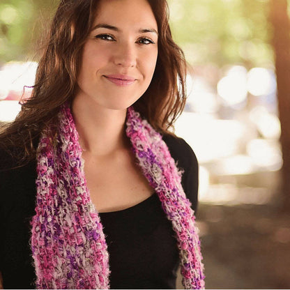 Simple Tunisian Crochet Scarf Pattern - view 2