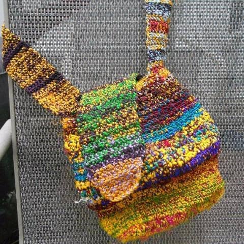 Slouchy Hobo Bag Crochet Pattern