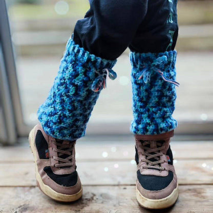 Slouchy Leg Warmers Crochet Pattern - view 4