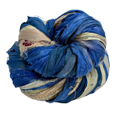 Artisan Recycled Sari Ribbon Yarn – Sari Treasures in Every Strand - view 4