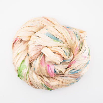 Artisan Recycled Sari Ribbon Yarn – Sari Treasures in Every Strand - view 54