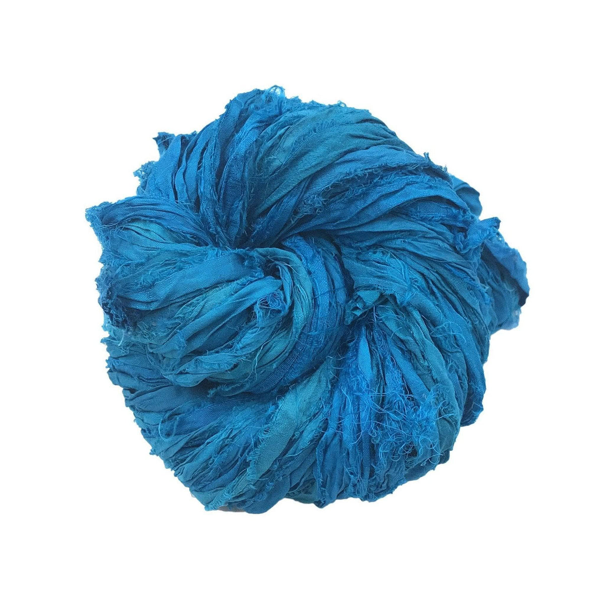 Artisan Recycled Sari Ribbon Yarn – Sari Treasures in Every Strand - view 7