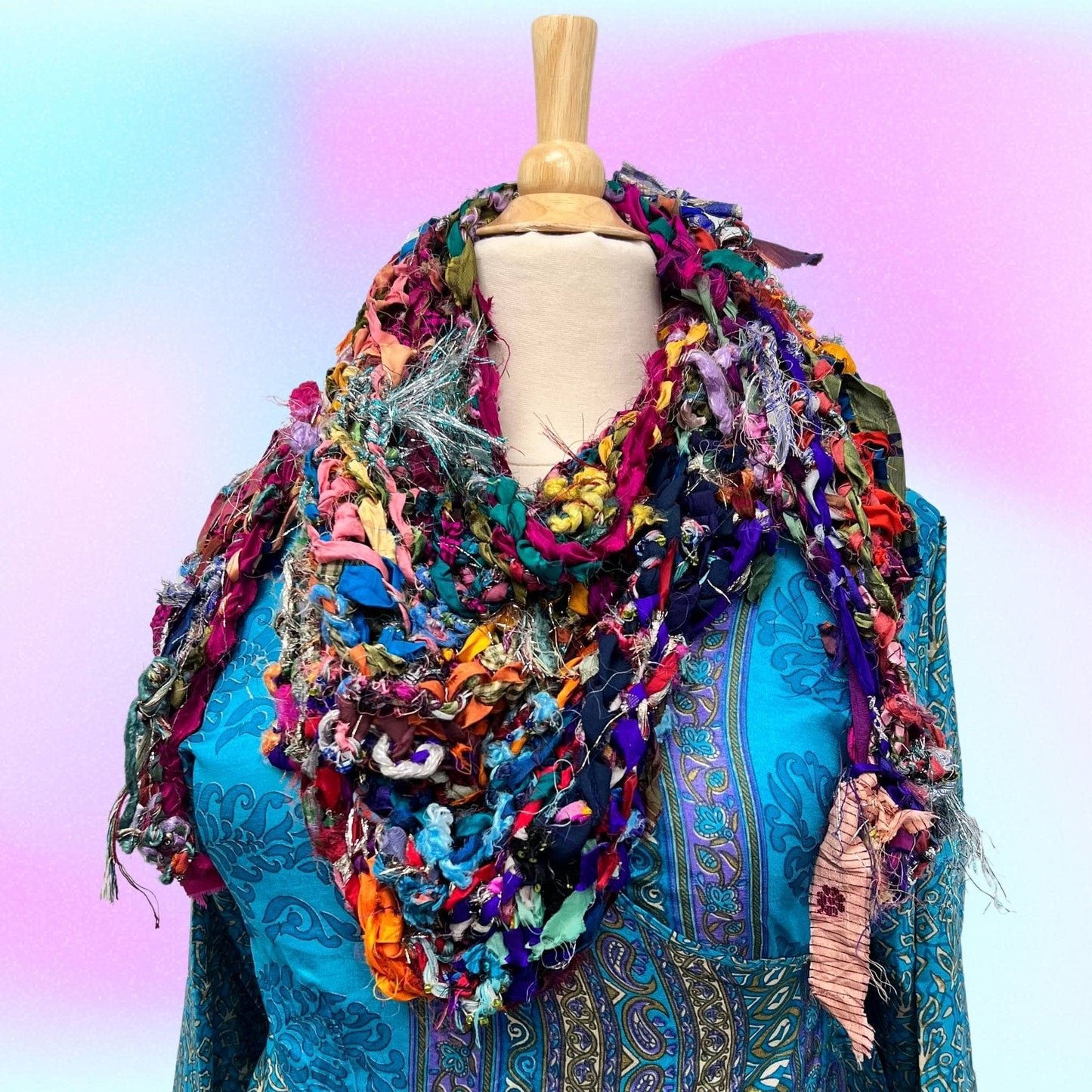 Sparkle Me Shawl Knit Kit
