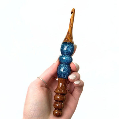 Sparkle Rosewood Crochet Hook - view 2