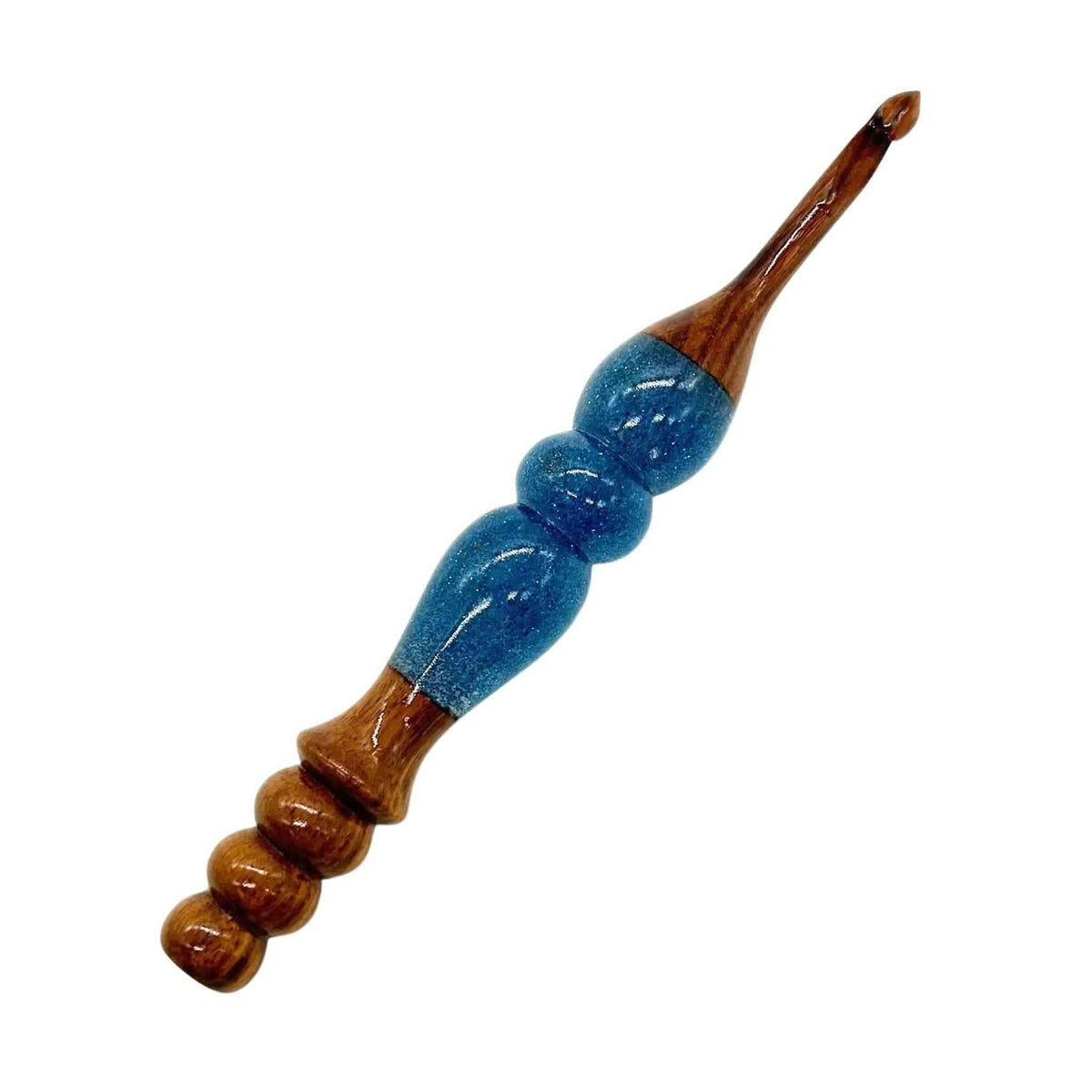 Sparkle Rosewood Crochet Hook - view 9