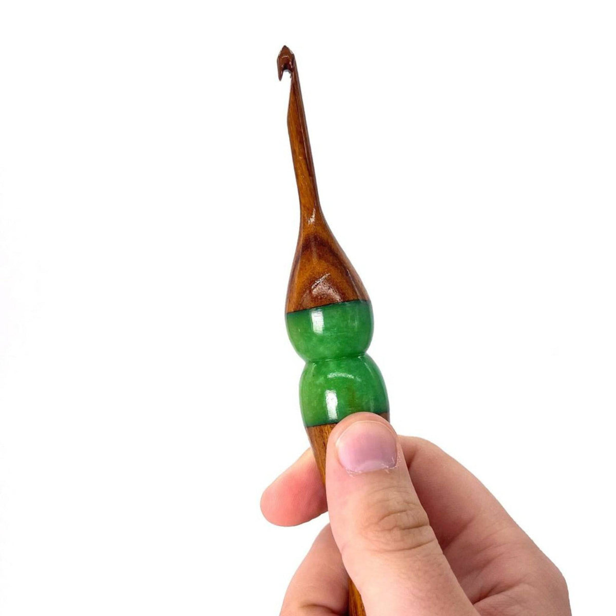 Sparkle Rosewood Crochet Hook - view 8