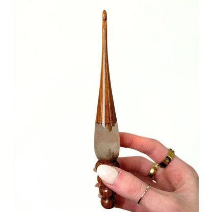 Sparkle Rosewood Crochet Hook - view 6