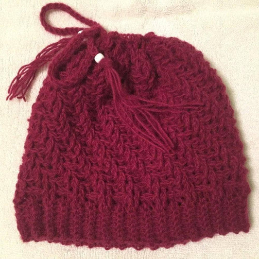 Spiral Hat Knit & Crochet Pattern - view 2
