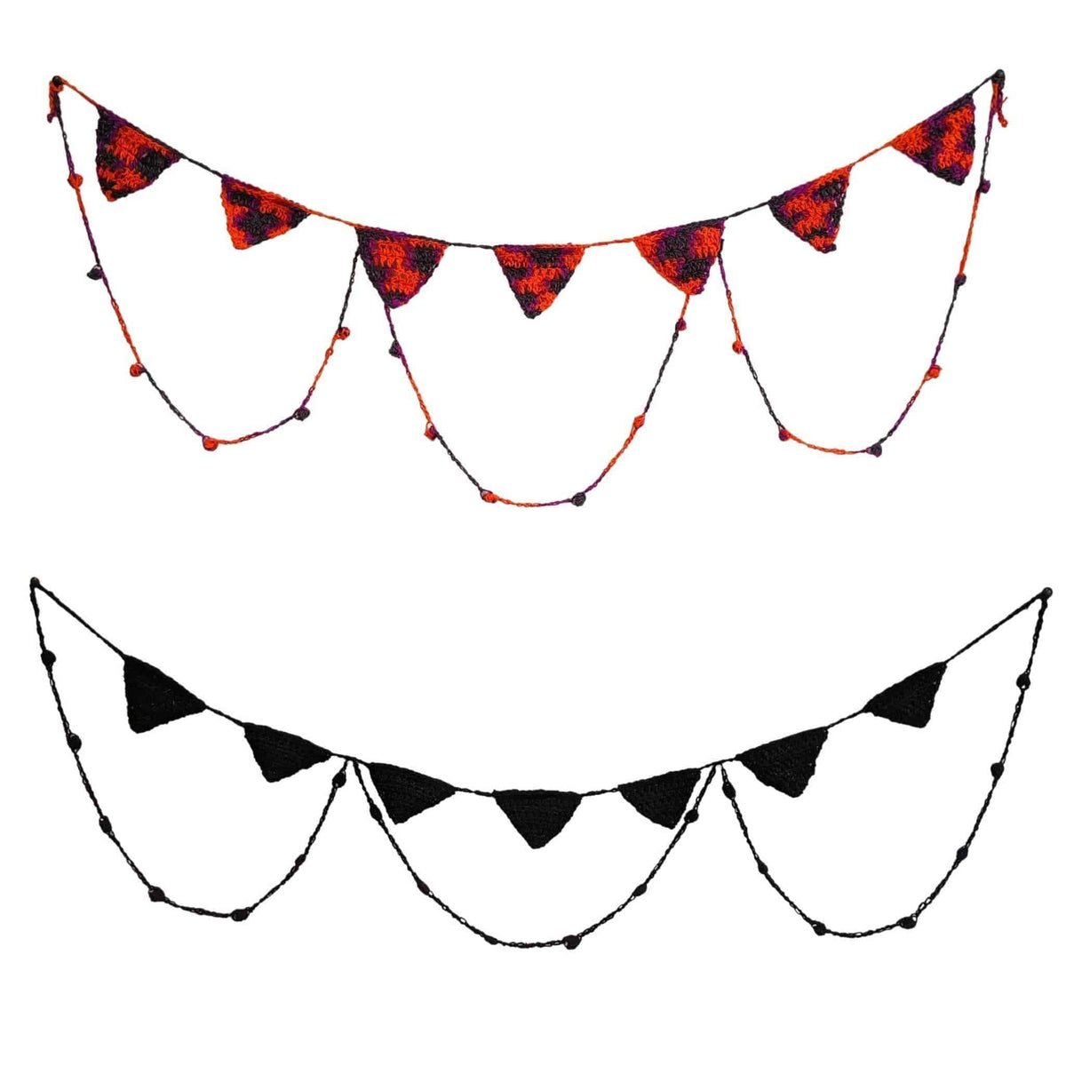 Spooky Chic Halloween Bunting Crochet Kit - view 3