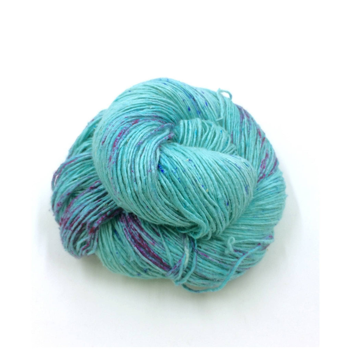 Sport Weight Recycled Silk Yarn - view 5